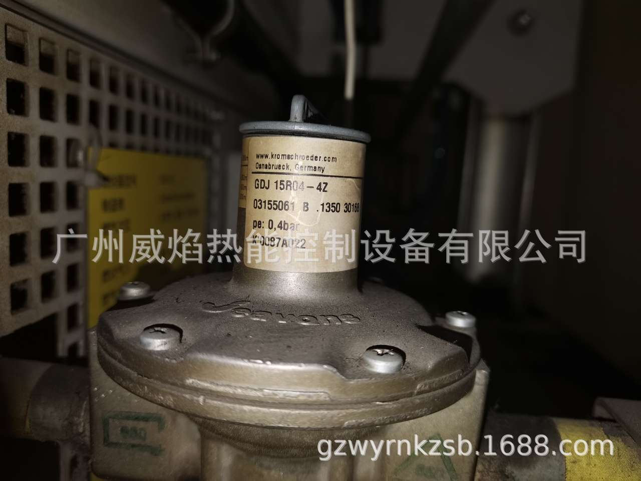 【实物】GDJ15R04-4Z燃气减压阀德国霍科德Kromschroeder
