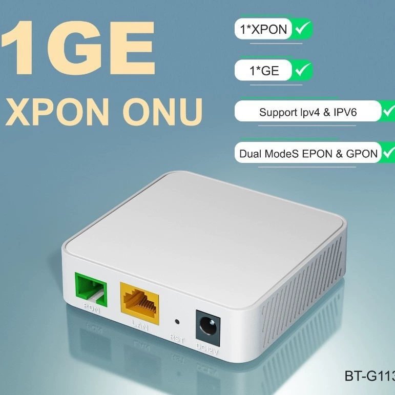 Универсальный мини-ONU 百通 GPON/EPON FTTR оптический модем HGU сетевое оборудование
