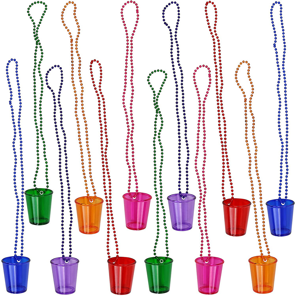 Simple Style Cup Solid Color Plastic Party Carnival Hanging Ornaments display picture 1