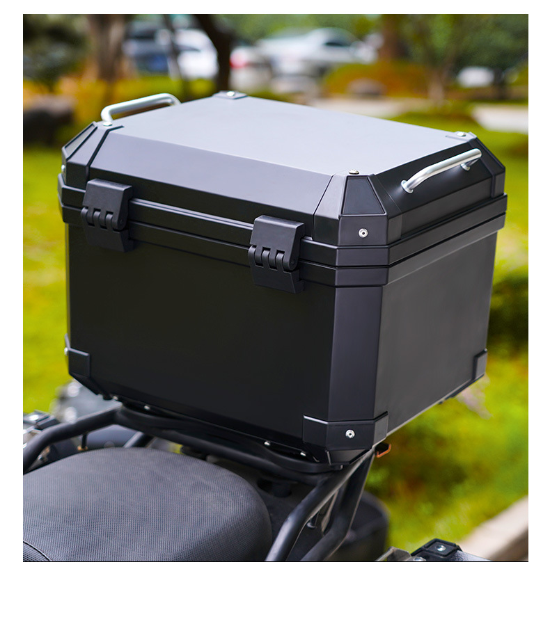 Suitable for Motorcycle Non-Aluminum Alloy Tail Box Large Capacity Trunk Scooter Electric Vehicle Luggage Box Large Size