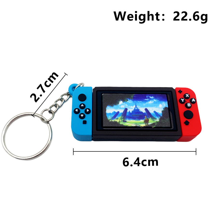 クロスボーダーミニゲームコントローラーキーホルダースイッチ PS5 PS4 ゲームペンダントギフトハンドルモデルチャーム