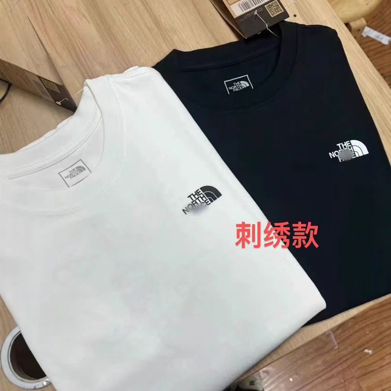 2025 Summer New Original Nt North Face Pure Cotton T-Shirt with Front Embroidery, Short Sleeve, Unisex, Versatile, Pure Cotton, Breathable 2025 Summer New Original Nt North Face Pure Cotton T-Shirt with Front Embroidery, Short Sleeve, Unisex, Versatile, Pure Cotton, Breathable