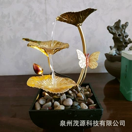 太阳能灯;景观灯;流水摆件