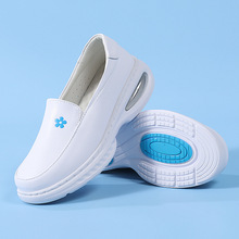 现货护士鞋真皮气垫软底透气防滑医院工作鞋外贸跨境批发一件代发