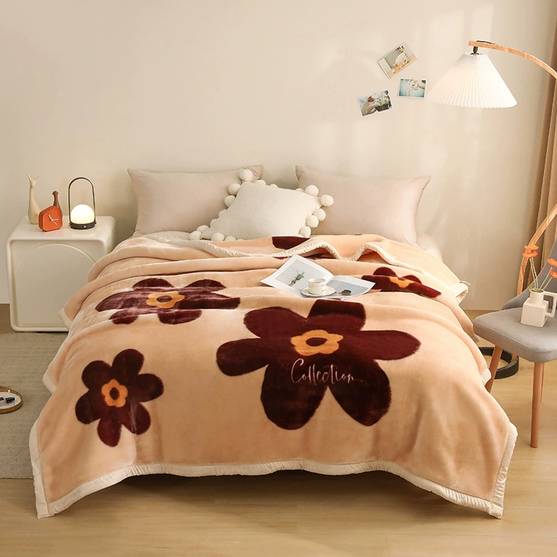 Плед-одеяло из года коня, толстый зимний тепло 10 фунтов 12 студентов общежития одно/двухслойное зимнее использование Шан 2026