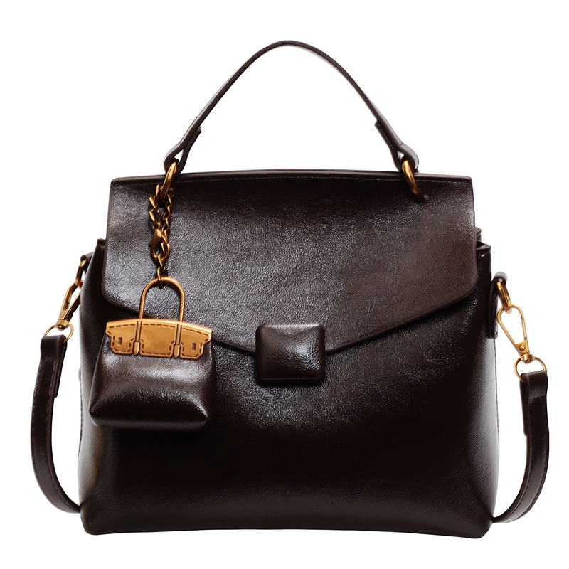 Bolso retro transfronterizo de alto nivel bolso cuadrado para mujeres otoño y invierno 2025 nuevo tipo de mochila casual simple bolso de hombro