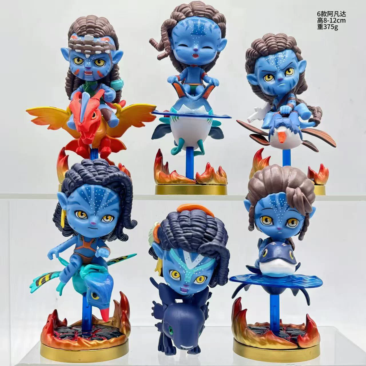 Фигура Avada 2 Water Way Головастая Версия Q Джек Салли Нители Трендовый автомобильный центр консоль домашний декор