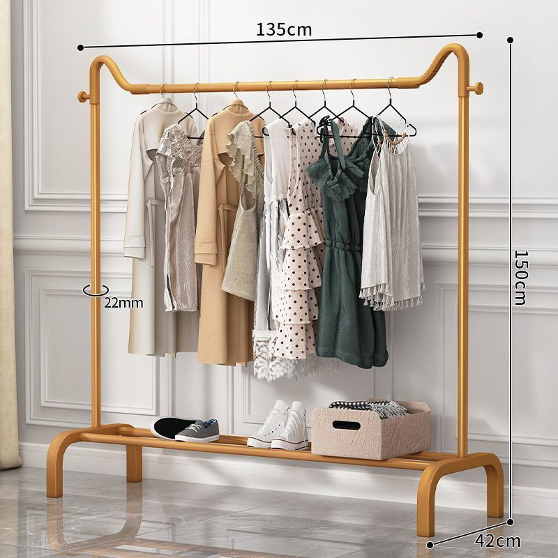 단극 골드 130 옷걸이