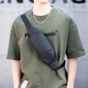 Crossbody Bag for Men 2025 New Single Shoulder Chest Bag for Men Small Sports and Leisure Waist Bag Lightweight Simple Crossbody Backpack