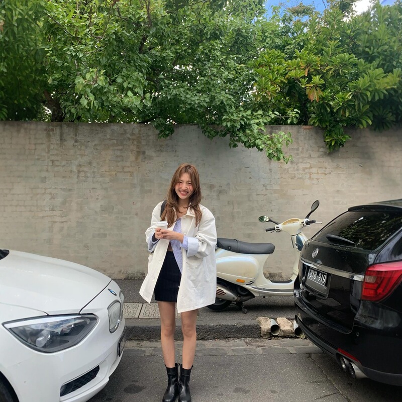 In Stock ~ Korean Ta*Nat Lapel Single-Breasted Pocket Coat Jacket