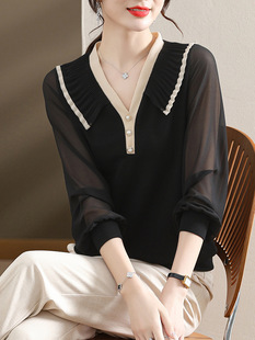 Mom's Spring Fashion Bottoming Shirt, Middle-Aged and Elderly Women's Clothing, Summer T-Shirt, 50-Year-Old Middle-Aged and Elderly Clothes