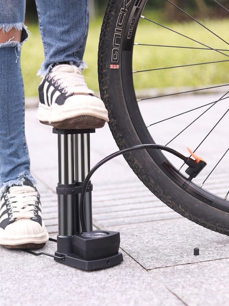 Factory direct sales foot pump household universal new high-pressure air pump electric battery basketball portable trachea