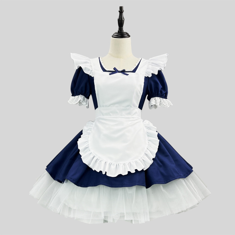 新商品の定番天使のメイド服日本のアリスの柔らかい妹のLolitaの女中のスカートの喫茶店のワンピース|undefined