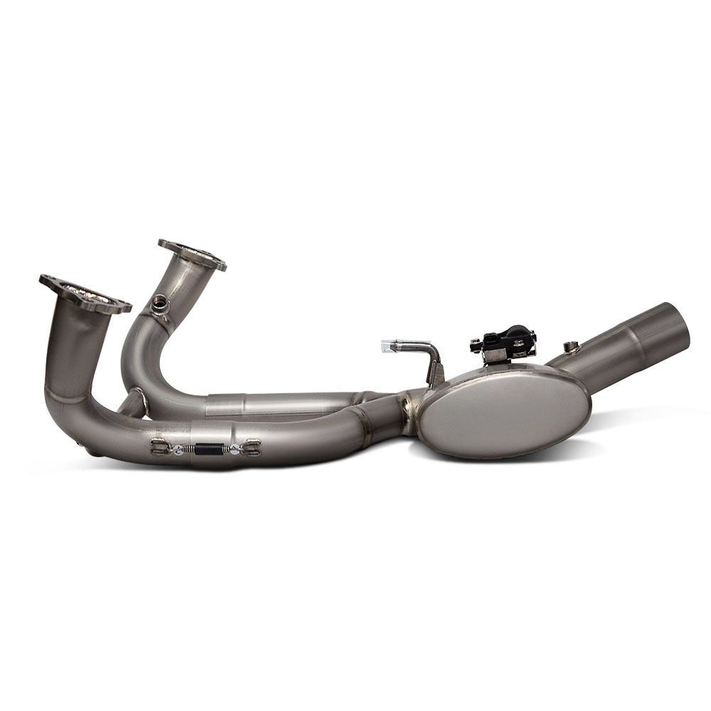 Suitable for Bmw Motorcycle Exhaust Modification R1250Gs/Adv Waterbird Valve Titanium Alloy Front Section 65mm