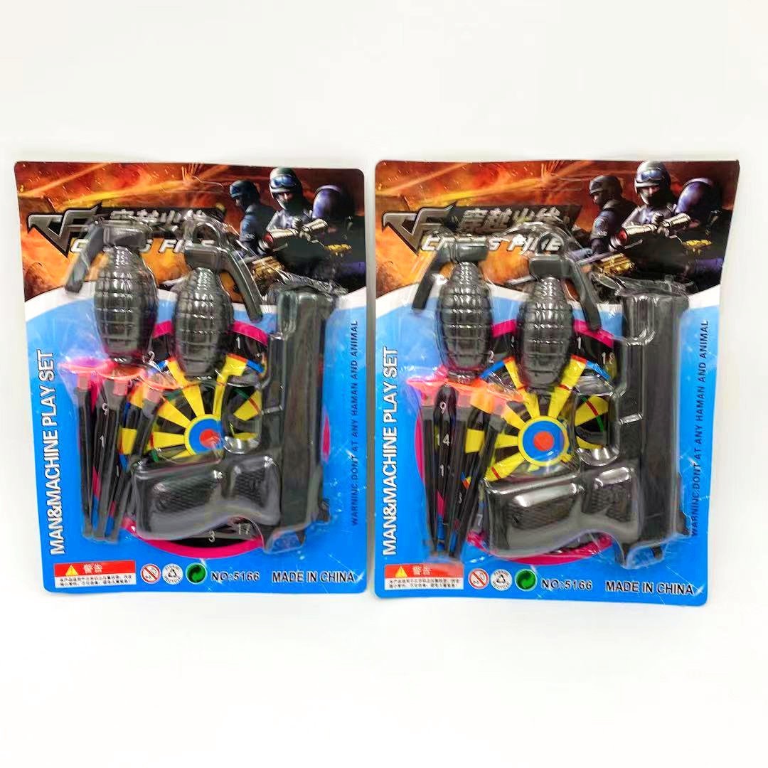 Juguetes para niños playa Tarjeta de succión juguete pistola juego casa juguete pintura juguetes 2 yuanes grandes almacenes al por mayor