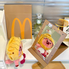 New Maimen M Foldable Mirror with Simple Ins Style, High-end Feel, Clear Tabletop Vanity Mirror with Storage Stand