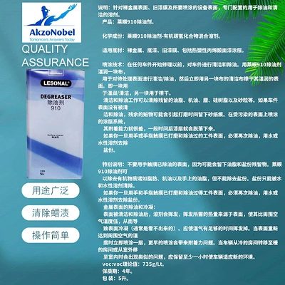 Lai Shun Degreaser 910 Automotive Avtomobil boyası