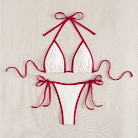 比基尼;连体泳衣;三件套泳装