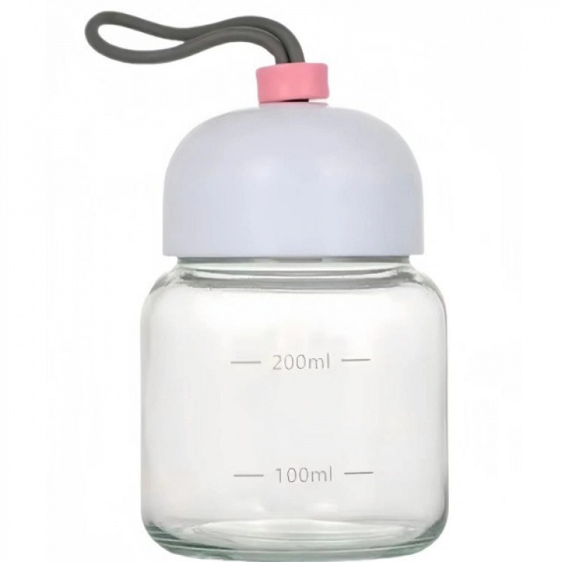 High-value mini chubby cup summer portable glass milk cup home student cup gift cup wholesale