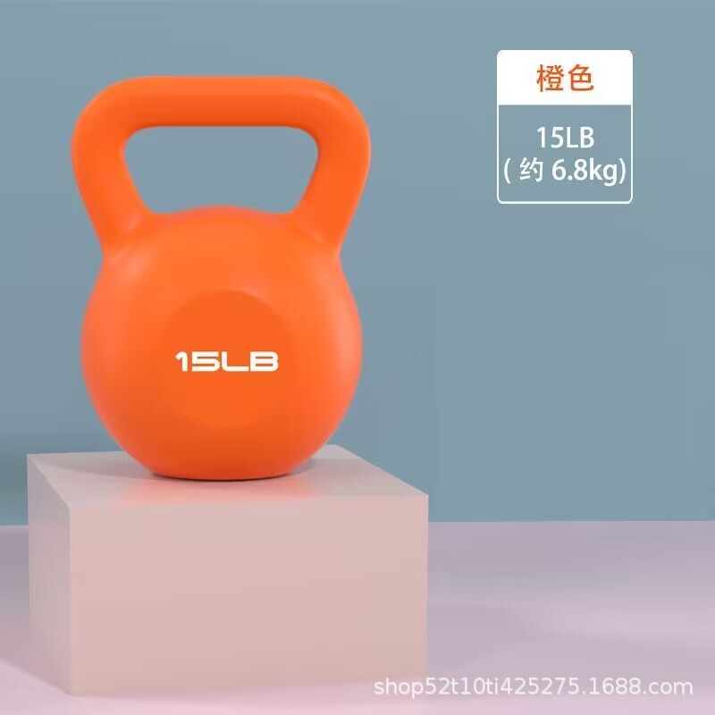 一件代发健身壶铃彩色女士家用运动哑铃深蹲练臀翘臀男士训练壶铃|undefined