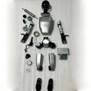 工业人形机器人模型人工智能模型玩偶形象树脂工艺品模型