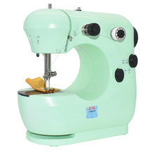 家毅缝纫机家用小型多功能全自动迷你手动手持缝纫机缝衣服神器