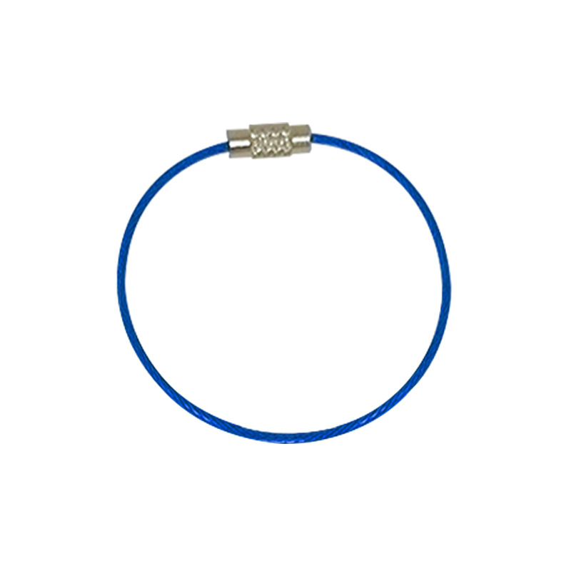 Синий стальной канат