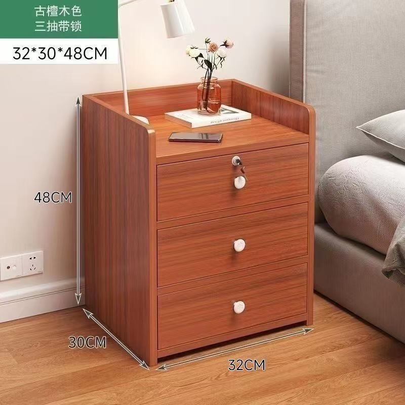 (특대형 모델) 고대 백단 3단 서랍(자물쇠 포함) 32cm