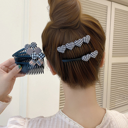Hair comb bangs comb forehead hair broken hair sorting artifact children's hairpin female back of the head hair accessories hair comb
