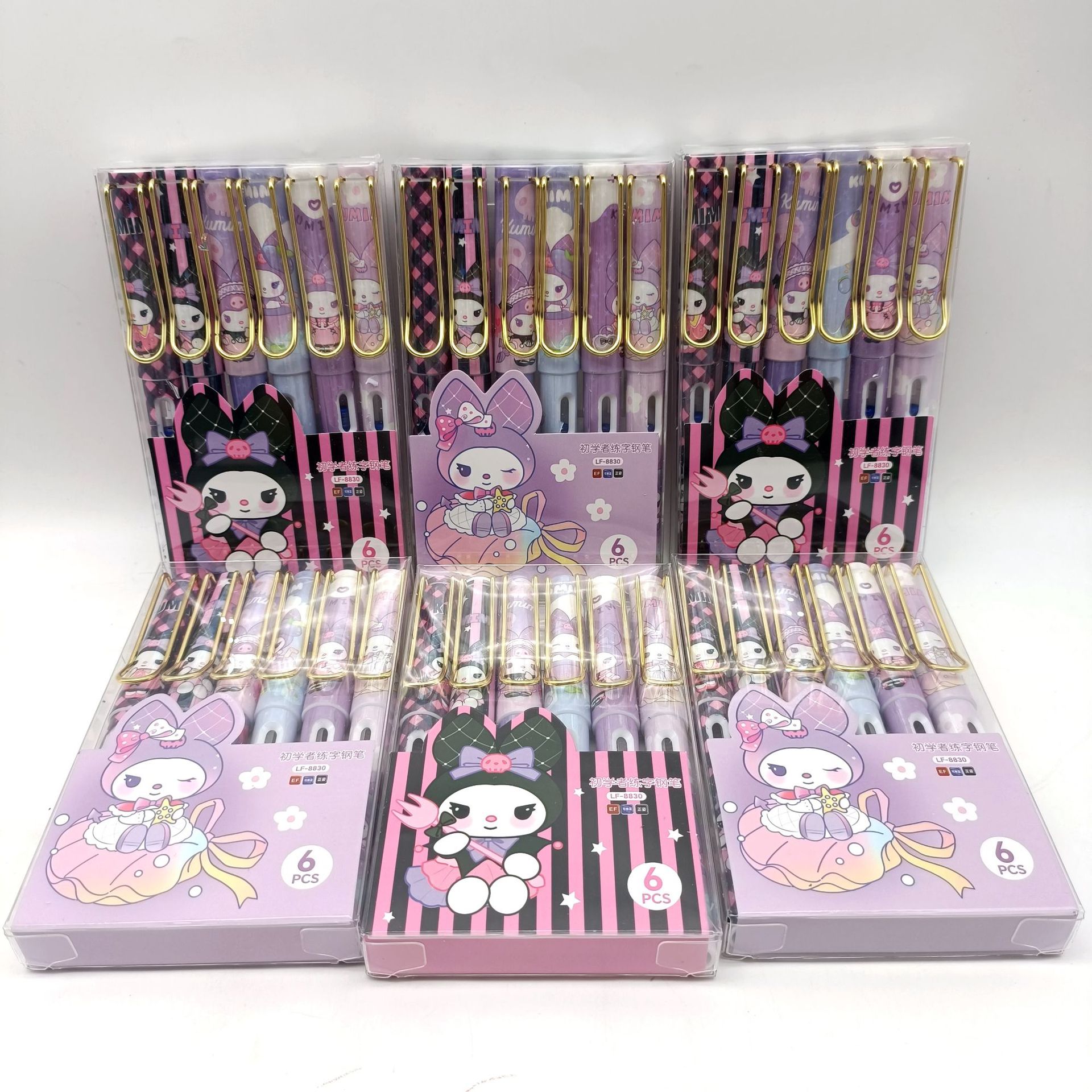 Sanrio coolomi pen estudiante bolsa de tinta especial pen ins estilo de alta apariencia estilo chica tinta reemplazable