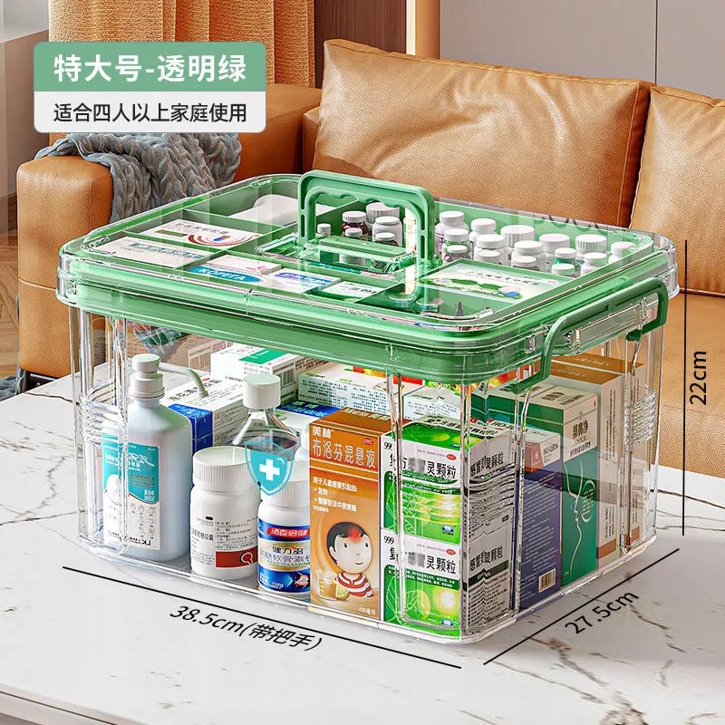 Two-layer-fresh green [Suitable for 3-5 people/about 40 boxes of medicine]