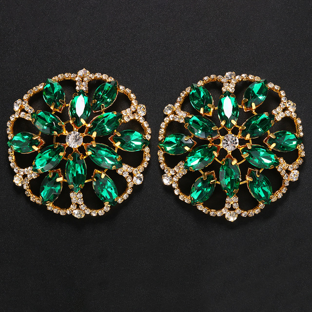 Mujeres europeas y americanas sexy en forma de flor rhinestone pecho pegatinas accesorios cuerpo cadena image 3
