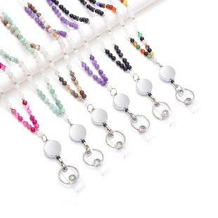 ��Ȼʯ���龎�K��lanyard necklace�֙C耳׹�����������ϵ���