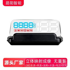 Avtomobil HUD Head-Up Displey OBD Sürət Su Temperaturu Ölçən Universal