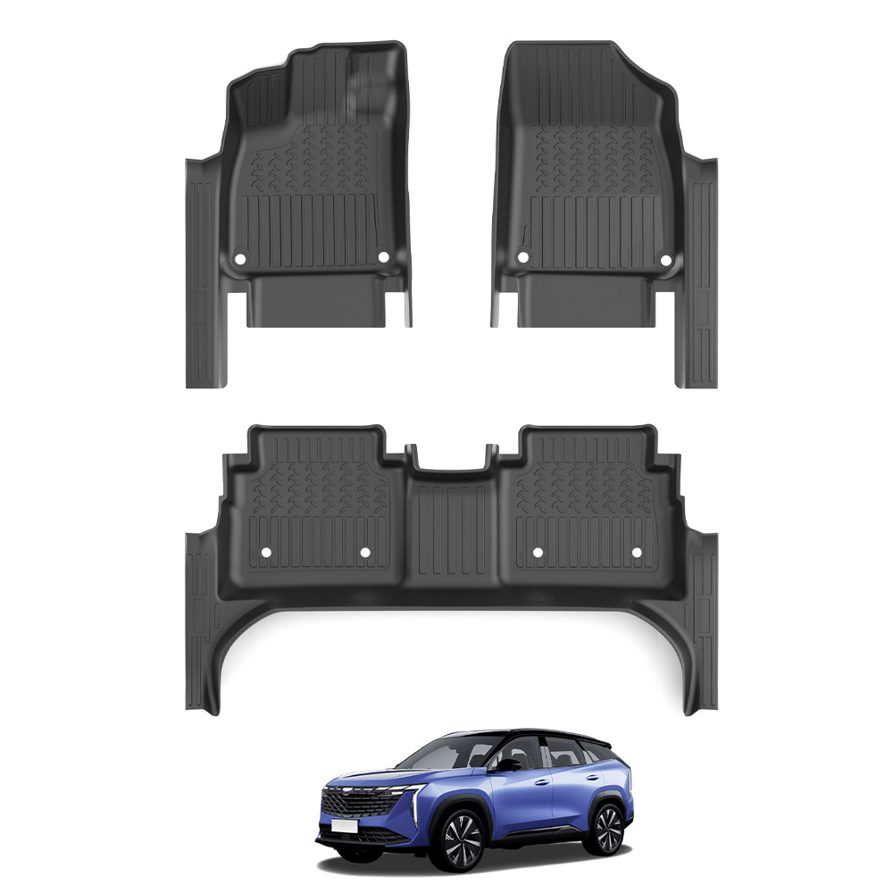 TXR para Geely Boyue LBoyue L Alfombrilla especial para piso completamente envolvente Alfombrilla para caja trasera Alfombrilla para pies Geely atlas