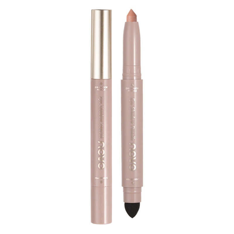 NOVO magic color shining eyeshadow pen a touch of makeup lazy people do not smudges quickly become student party highlight lying silkworm Eyeshadow Stick