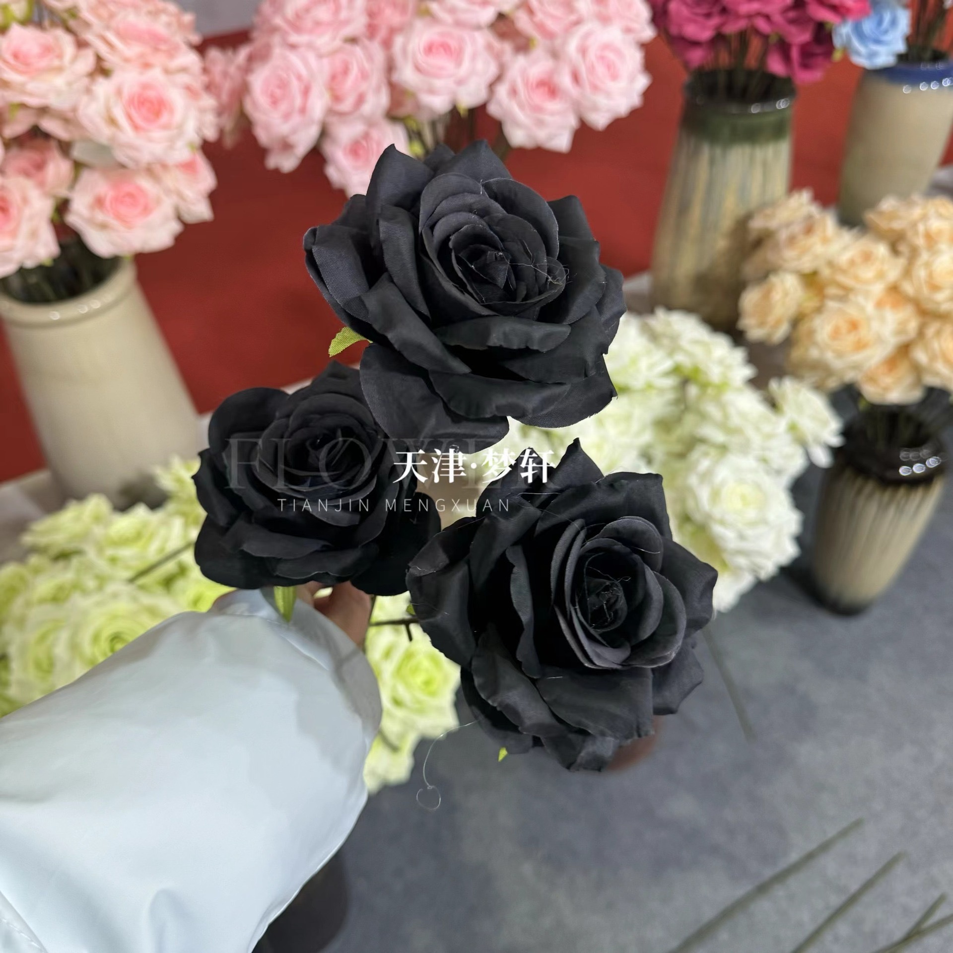 큰 다이아몬드 장미