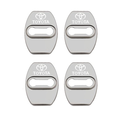 适用于丰田汉兰达RAV4凯美瑞锐志雷凌卡罗拉门锁扣盖防锈车门扣盖