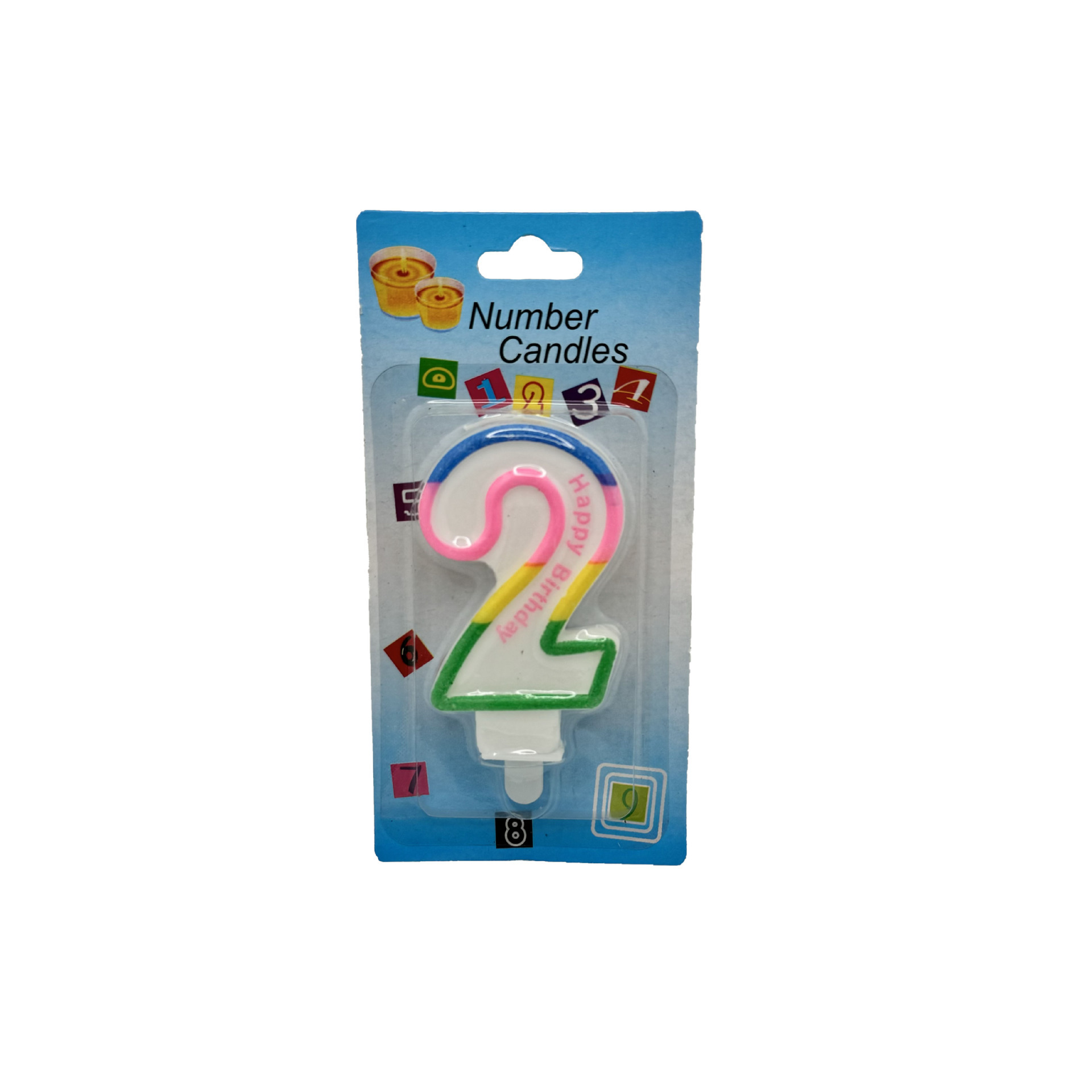 Velas de cumpleaños espumantes Número 2