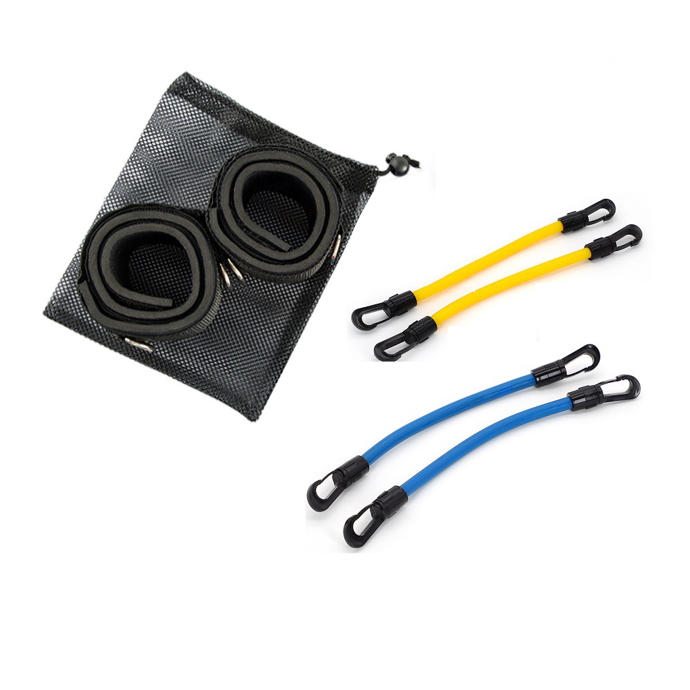 Elevación de la pierna alta equipo de fitness antideslizante ajustable de cuatro hilos taekwondo entrenador tobillo pierna paso lateral tirar cuerda transfronteriza