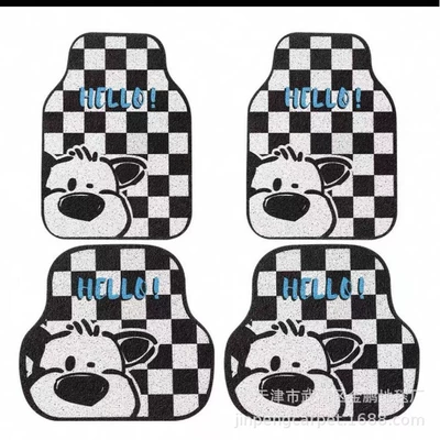 Car Floor Mats with Wire – Avtomobil döşəmə paspasları - style-15-5046cm-full-back-row