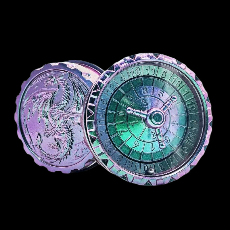 그라데이션 보라색 녹색 + 상자