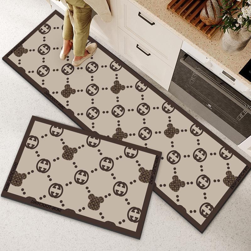 吸水厨房地垫脚垫子仿硅藻泥软垫浴室门口卫生间防滑地毯家用卫浴