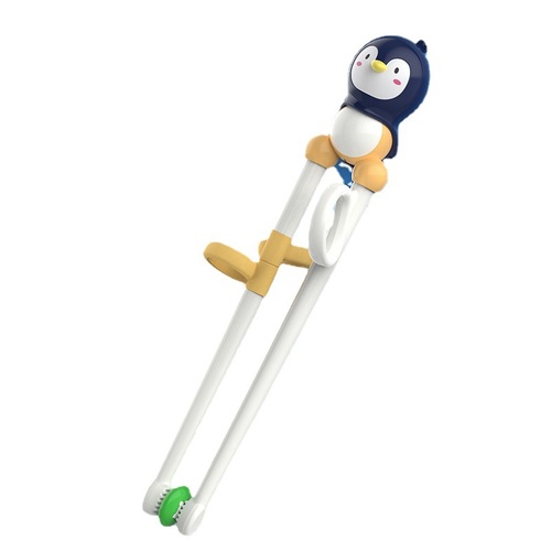 Children's cartoon practice chopsticks, infants and young children three-dimensional learning chopsticks, baby training to eat, auxiliary feeding tableware wholesale