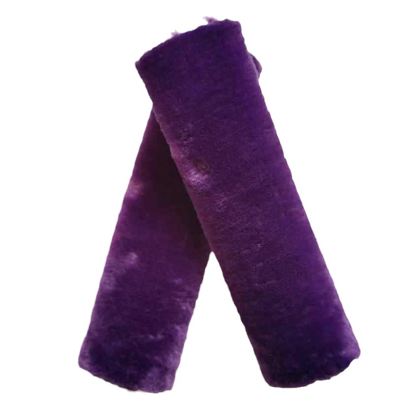 Car Belt Cover Shoulder Pad Safety Belt Black Plush Winter Cashmere Warm Protective Cover Cross-Border Cold-Proof Car