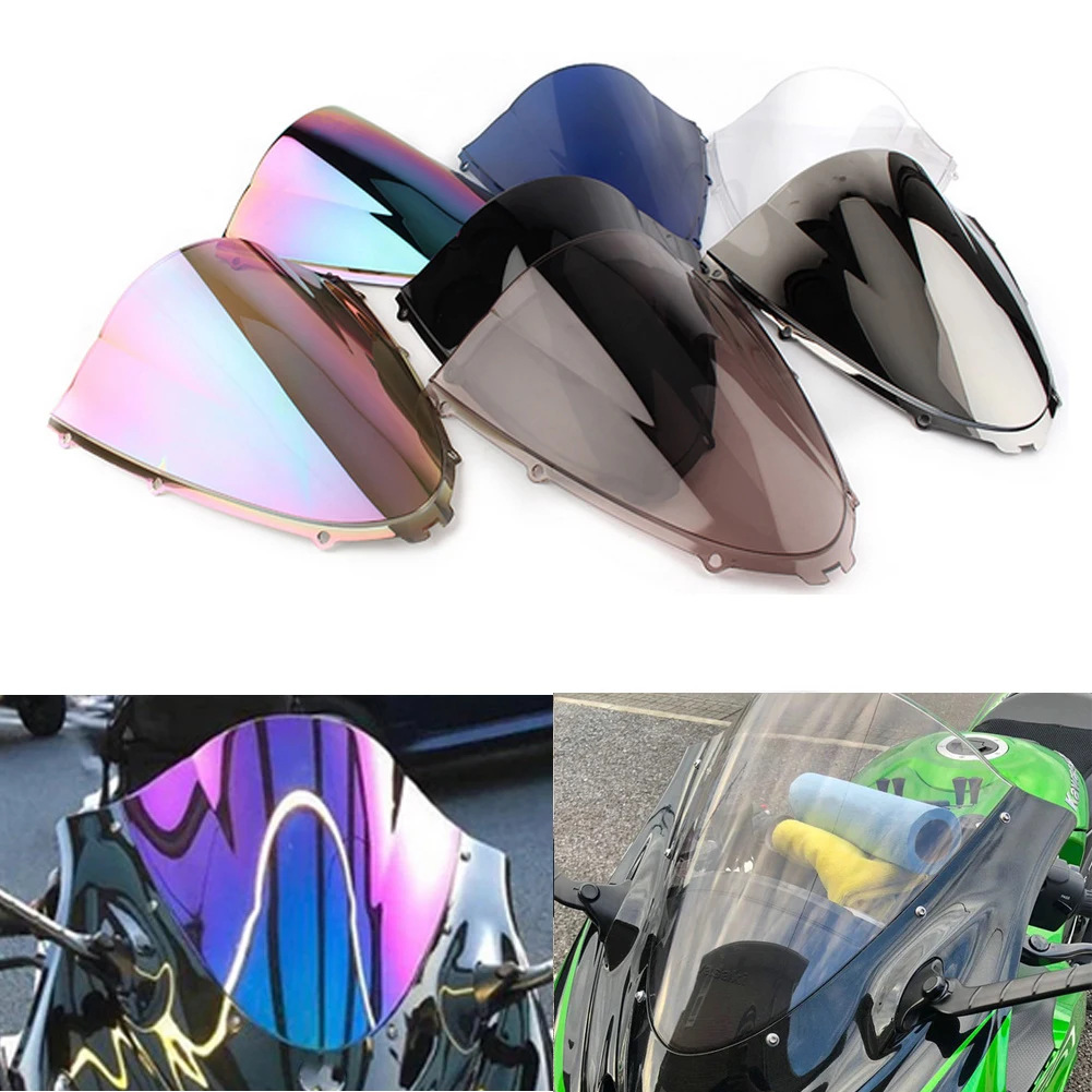 Suitable for Kawasaki Zx14R 2006-2011 Motorcycle Modified Front Windshield Front Windshield