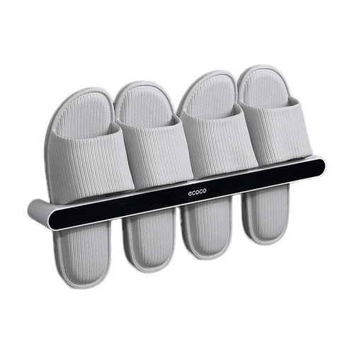 Bathroom punch-free slipper rack, bathroom rack, shoe storage artifact, toilet wall hanging rack, drain rack