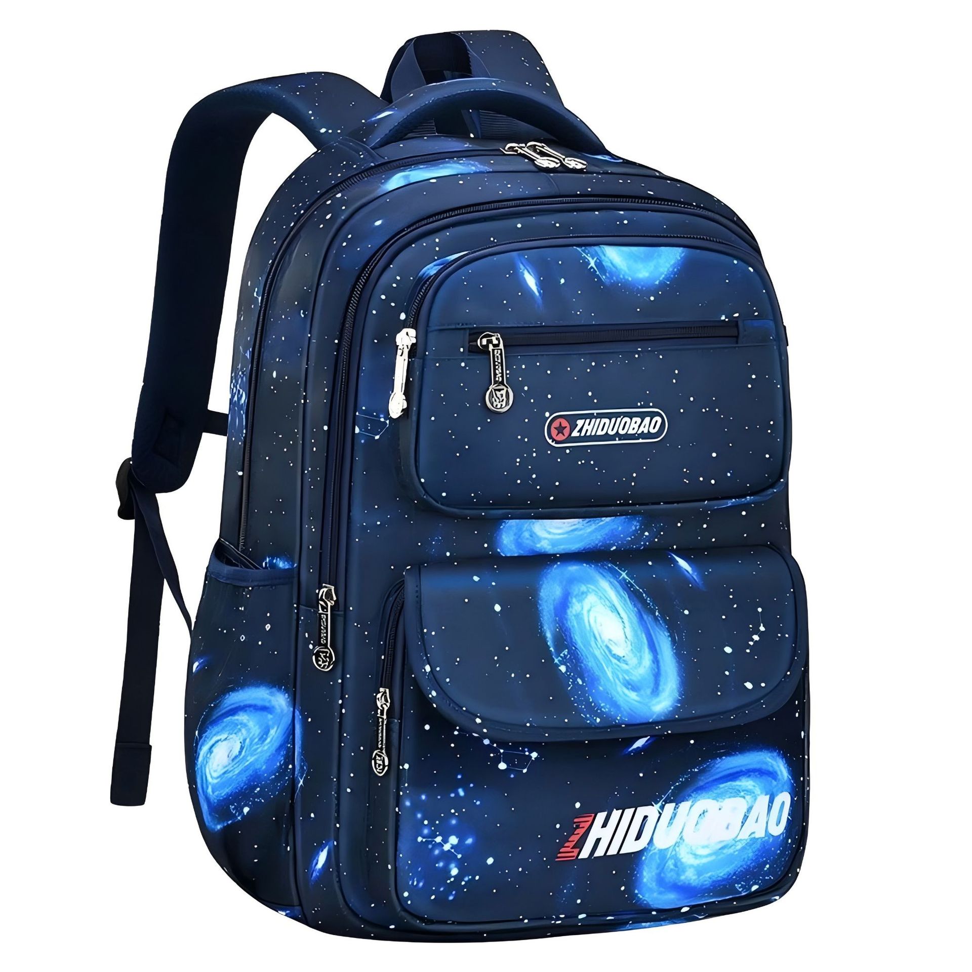 Mochila de estudiantes de primaria para hombres tipo refrigerador abierto de gran capacidad para niños 1 - 3 - 6 grados mochila de seguridad reflectante