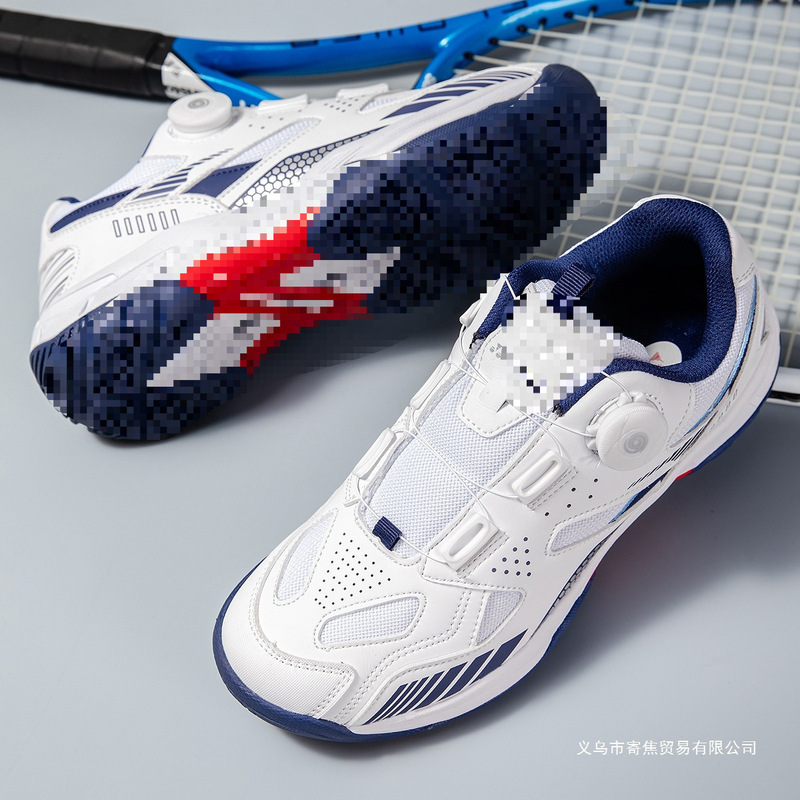 Cross-Border New Badminton Shoes for Men and Women, Adult Youth Breathable Soft Sole Professional Competition Sports Shoes Table Tennis Shoes Cross-Border New Badminton Shoes for Men and Women, Adult Youth Breathable Soft Sole Professional Competition Sports Shoes Table Tennis Shoes