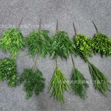 厂家批发仿真绿植绿色系仿真花材婚庆绿植婚礼布置户外插花礼堂花